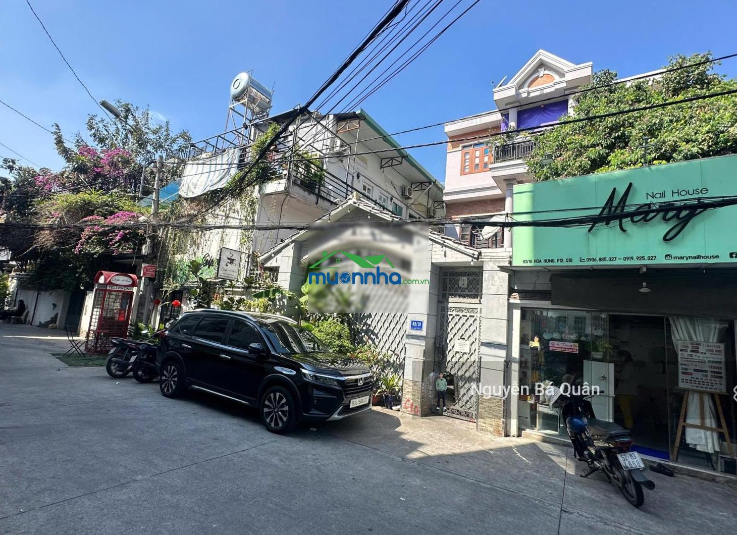 Nhà đẹp hẻm 10m 83/ hòa hưng, ngay ga metro cmt8, phường 12, quận 10 - 2