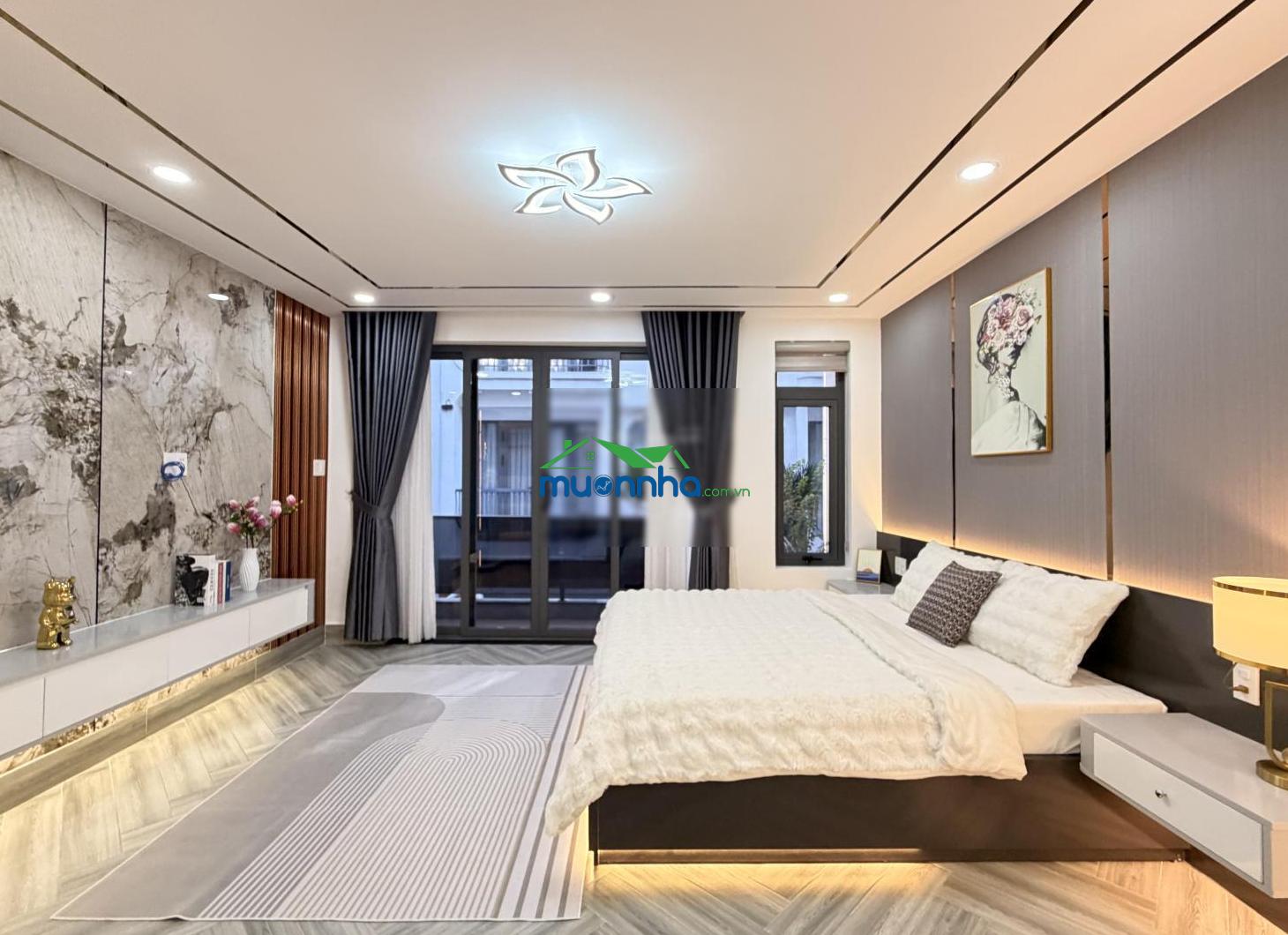 Nhà đẹp khu đồng bộ an ninh trục đường quang trung, phường 12, gò vấp