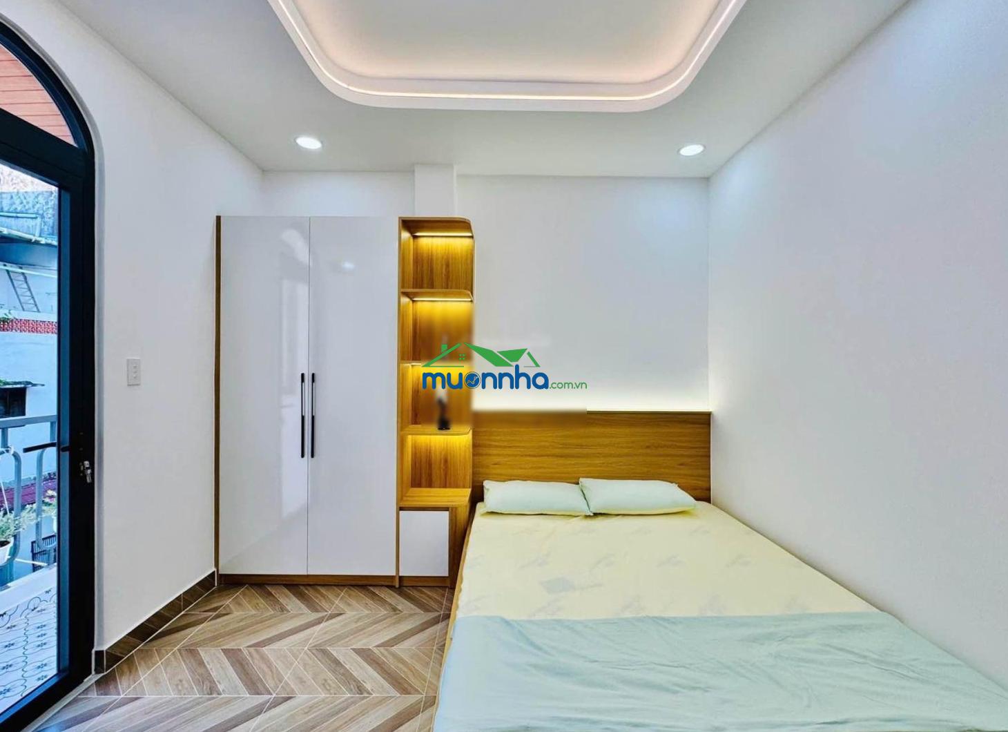 Gấp giảm sốc 1.1 tỉ - garden house 3 tầng sd 130m2 - 4pn - ngang 4,6m full nội thất - chợ bà chiểu