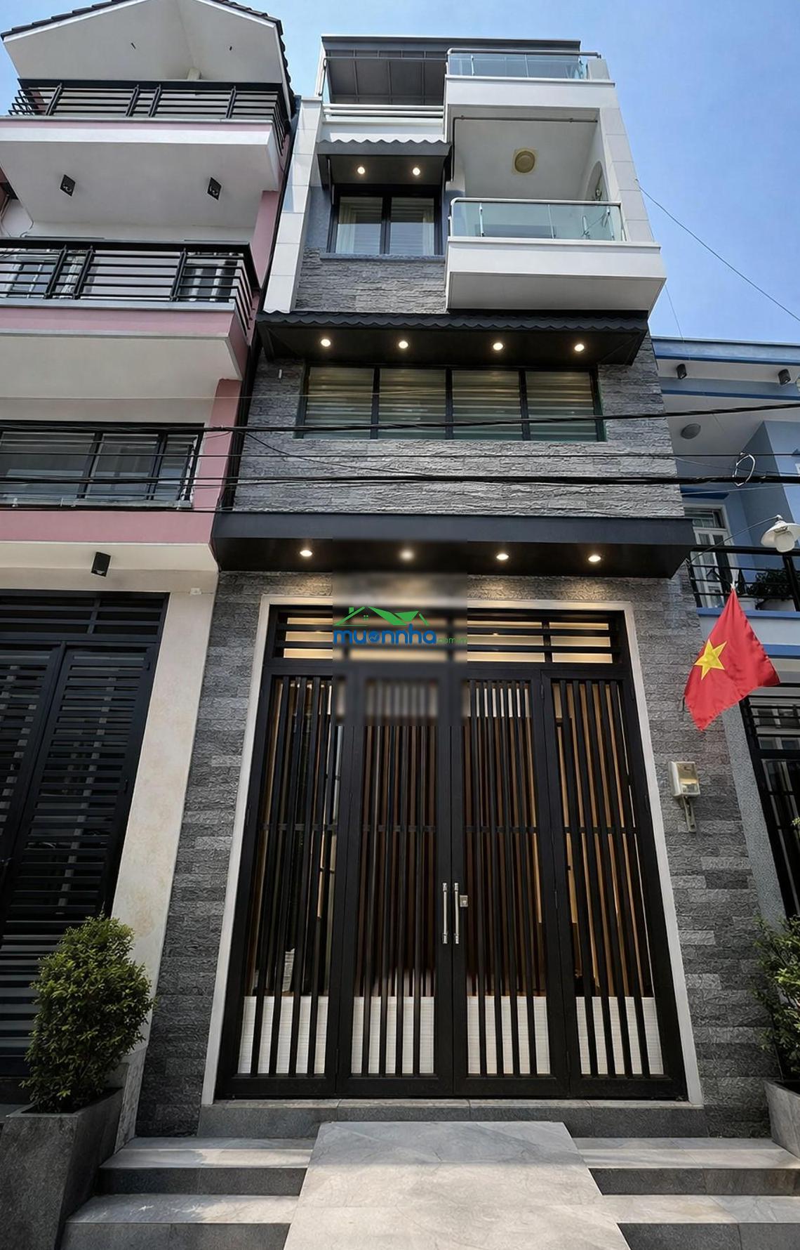 Nhà mới 4 tầng. 4x16m. 5 tỷ hơn. hẻm xe hơi. an dương vương. lê cơ. tên lửa. p.an lạc.quận bình tân - 2