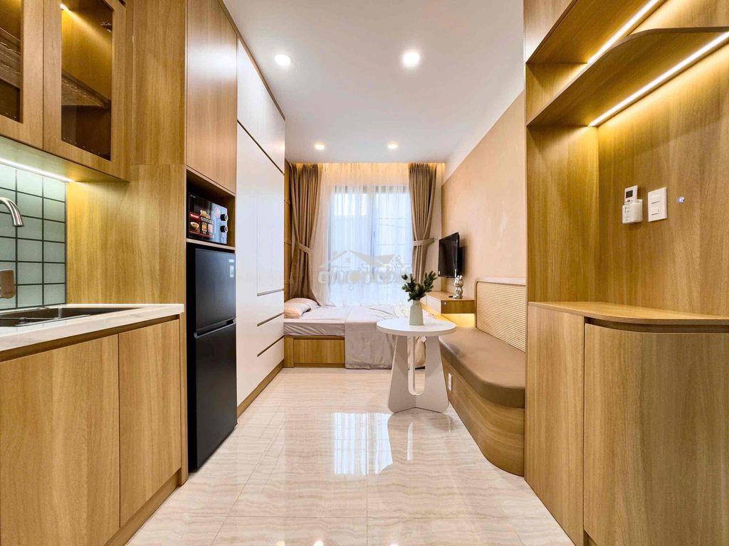 Căn hộ dịch vụ mới 100%,gần cv lê văn tám,hồ con rùa,chợ tân định,39m2 - 3
