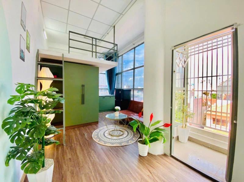 Căn hộ duplex full nội thất đường võ oanh, quận bình thạnh