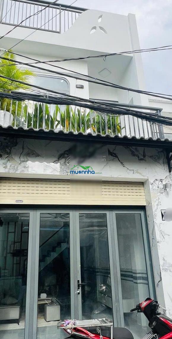 3 tầng, gần đường 26/3 (bhh..b.tân) - nhỉnh 5 tỏi, hẻm nhựa xe hơi thông, dt 4 x 12,5m - 3