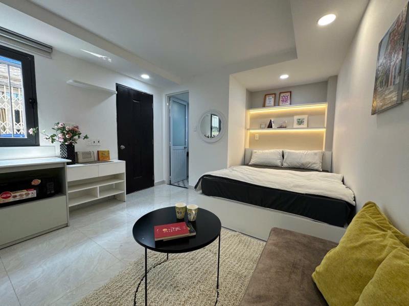Căn hộ mini studio gần nhà ga t3 và k300 tiện qua etown cộng hoà và sân bay tân sơn nhất