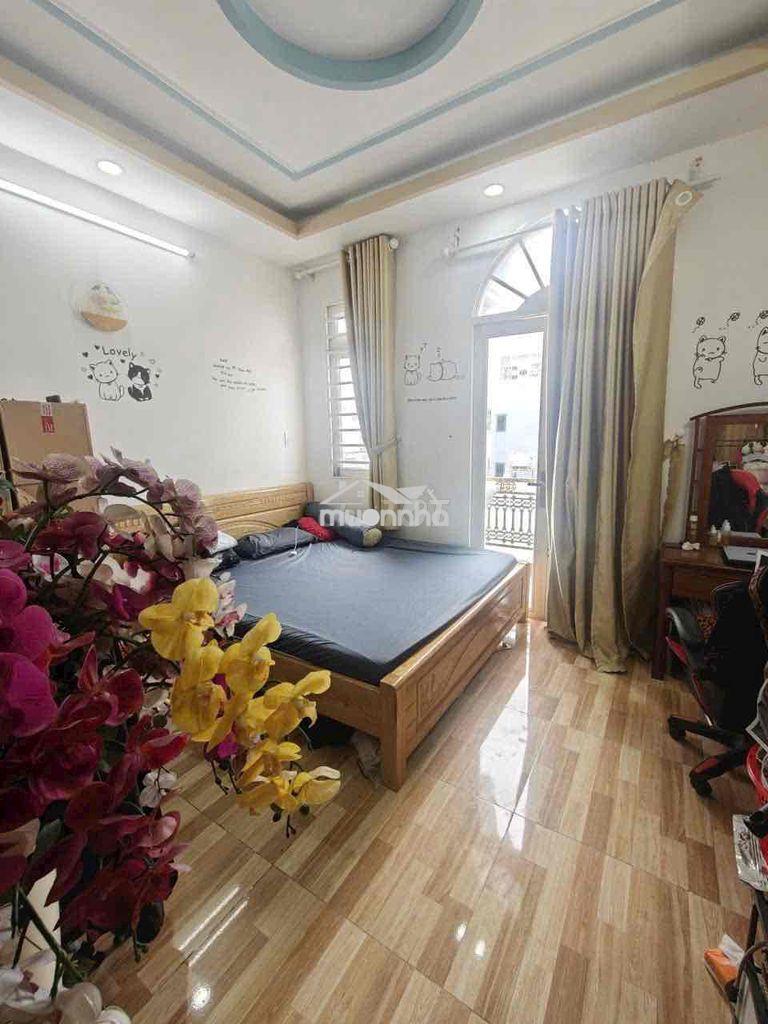Hẻm oto 6m thông - khu cao tầng - 6 tầng btct - ngay bốn xã - 4