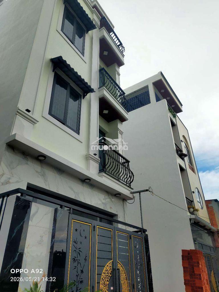 Bình hưng hòa đường số 9 dt 52m2 4 tần  xe hơi ngủ trong nhà