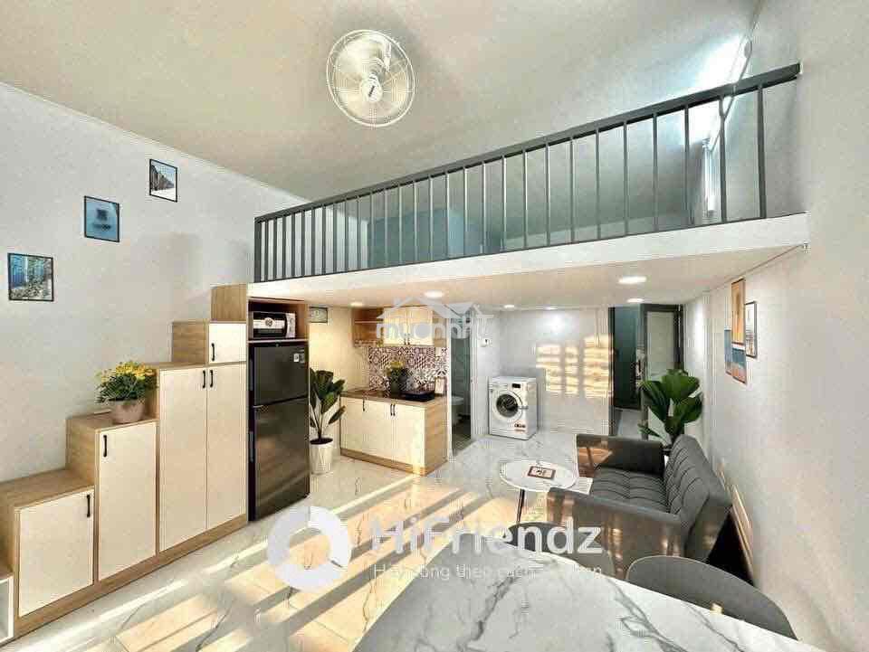 Duplex full nội thất - ban công riêng thoáng ngay hoà bình - tô hiệu - 3