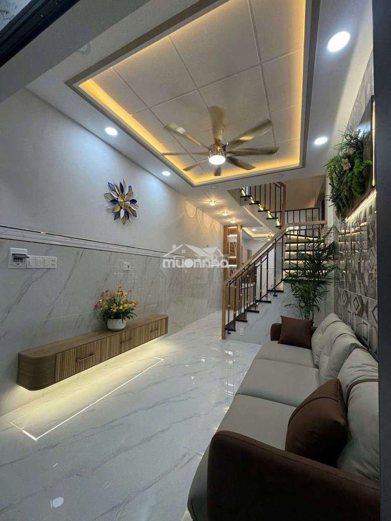 Bán nhà mới 4 tầng btct đường mai xuân thưởng phường 6 quận 6 - 2