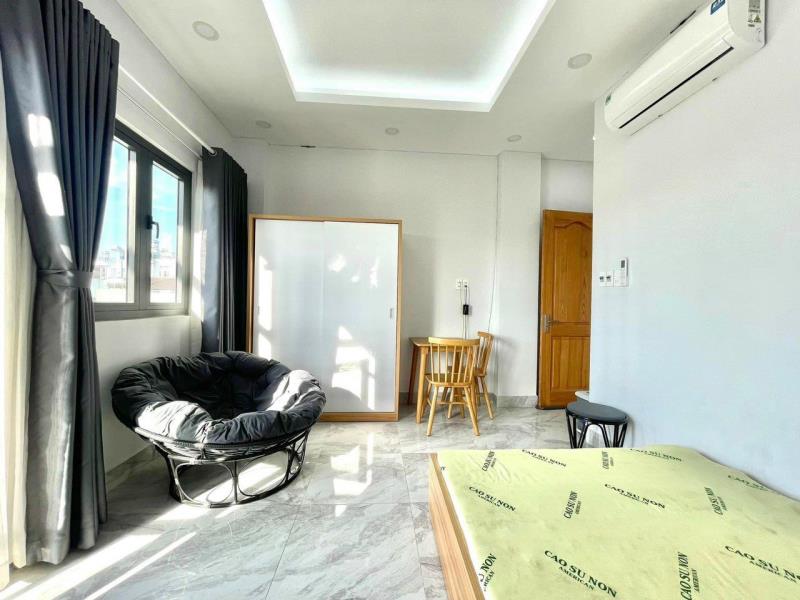 Cho thuê phòng studio ban công, tách bếp - gần trường đại học văn lang - cơ sở 2 - 4