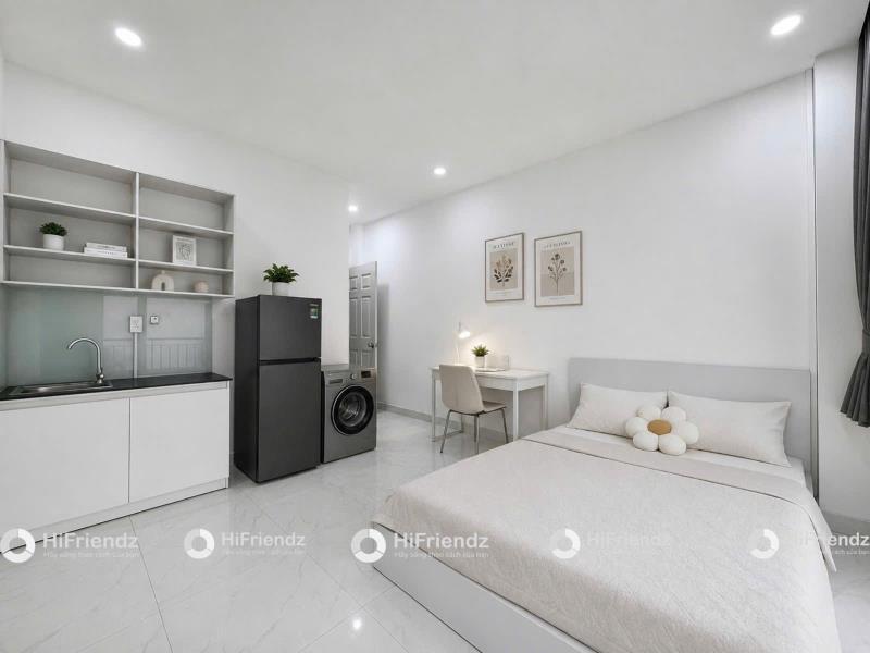 Studio ban công gần đại học văn lang, đường phan đăng lưu, hoàng hoa thám, cầu bông quận 1 - 3