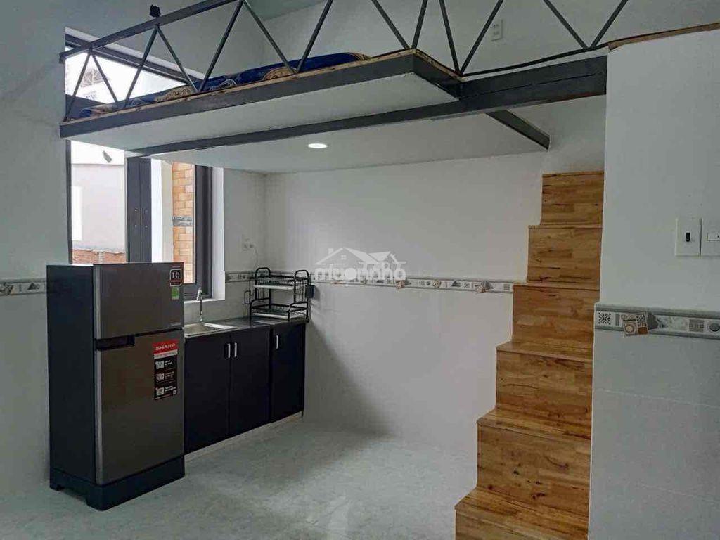 Cho thuê phòng gác cửa sổ full nội thất gần aeon tân phú - 3
