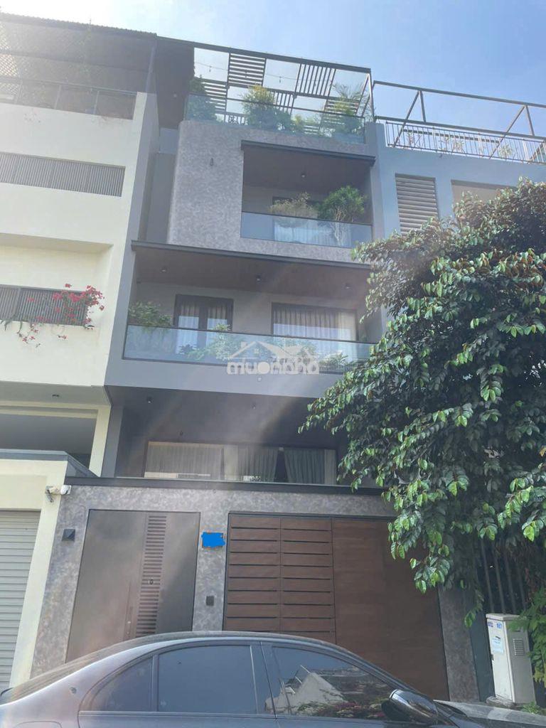 Nhà đẹp 166/3 đặng thùy trâm. dt 4,8x13m. trệt 3 lầu - 4