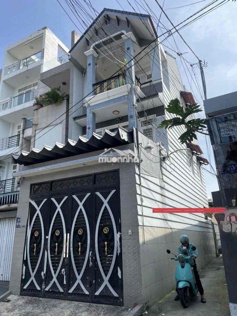 Cho thuê hẻm xe hơi luỹ bán bích 4.3x20 - 2 lầu 16tr sát âu cơ