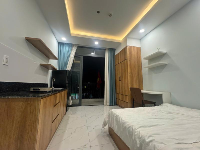 Cho thuê căn hộ ban công thoáng, máy giặt riêng  nguyễn xí  – gần đh ngoại thương bình thạnh - 4