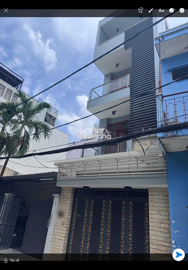 Cho thuê nhà siêu đẹp 4 lầu đường gò dầu . hẻm 7 m thông 4 x 20 - 3
