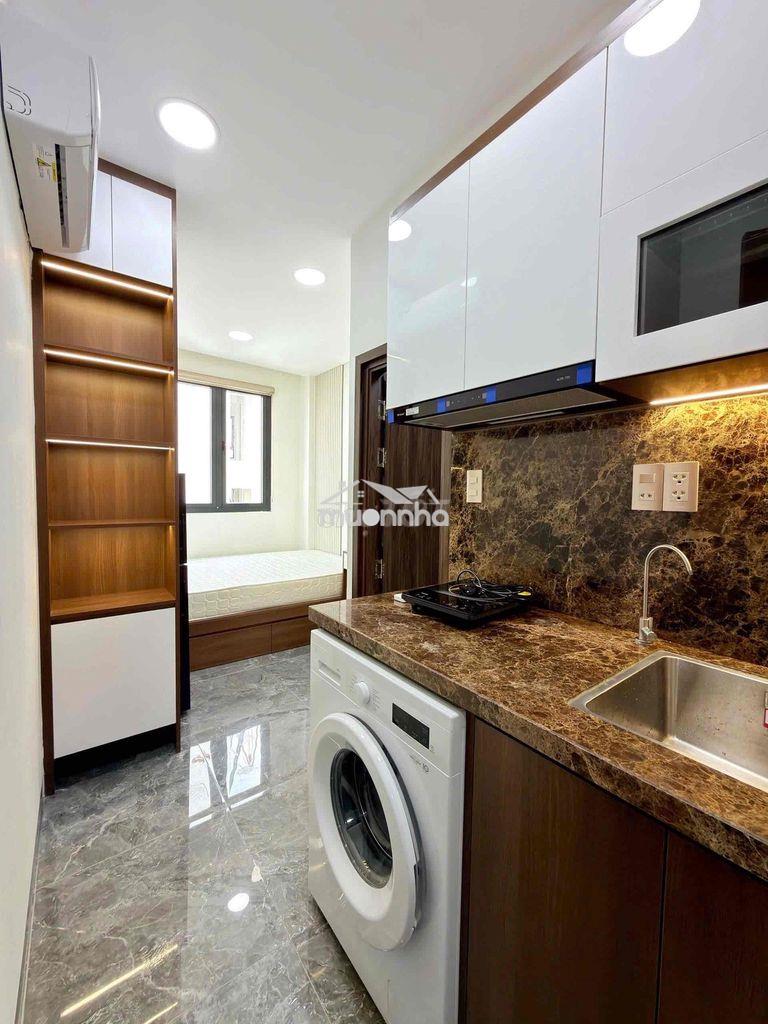 Studio luxury-full nội thất cao cấp-máy giặt riêng-gần hàng xanh-q1