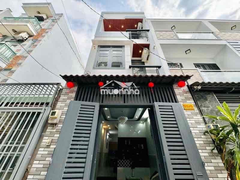 Cho thuê nhà vị trí đẹp hẻm 1/ gần emart phan huy ích