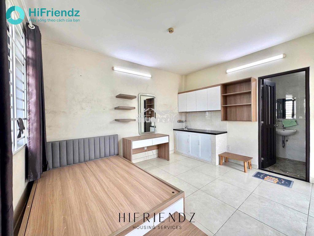 Studio ban công đẹp kengg gần đh văn hiến, ueh , sát bên bến xe q8 - 4