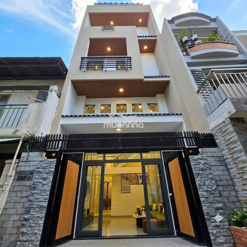 Bán nhà 5 tầng full nội thất đường âu dương lân. phường chánh hưng 