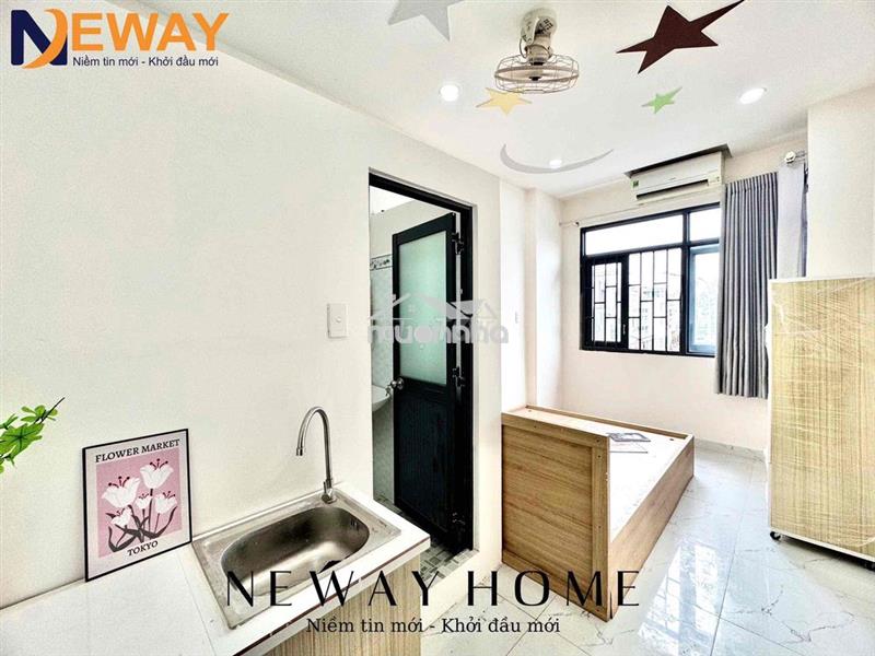 Trống lại studio cửa sổ trời sẵn nội thất ngay bến xe miền tây-quận 6