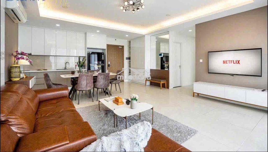 Căn hộ 3pn 108m2 đầy đủ nội thất masteri millennium - 4