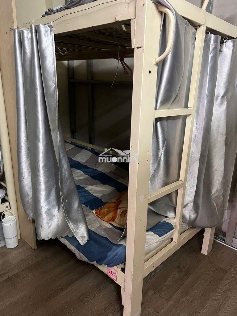 Cho thuê giường ký túc xá nam – chỉ 1.100.000đ/tháng - 2