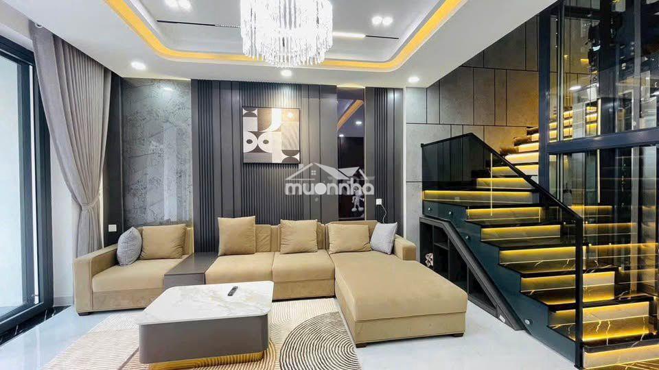 Nhà mới đẹp thiết kế hiện đại có thang máy kđt mỹ gia thái hưng - 4