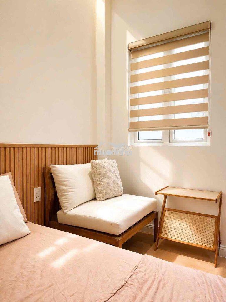 Cho thuê căn hộ japandi / 1 phòng ngủ /máy giặt riêng /ngay văn thánh - 3