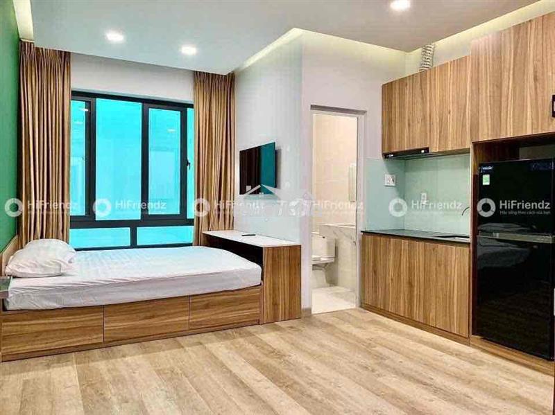 Căn hộ studio cao cấp - ful nội thất - ngay thoại ngọc hầu - vhu
