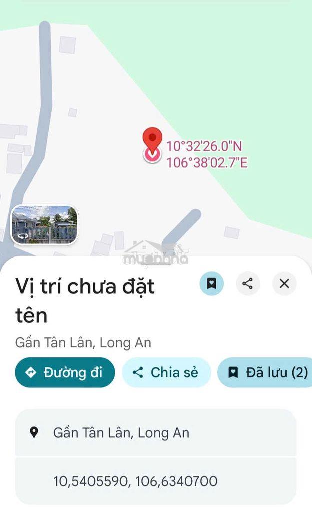 Chính chủ bán 2868,3m2 đất ruộng giá 500tr tại xã tân lân, long an - 3