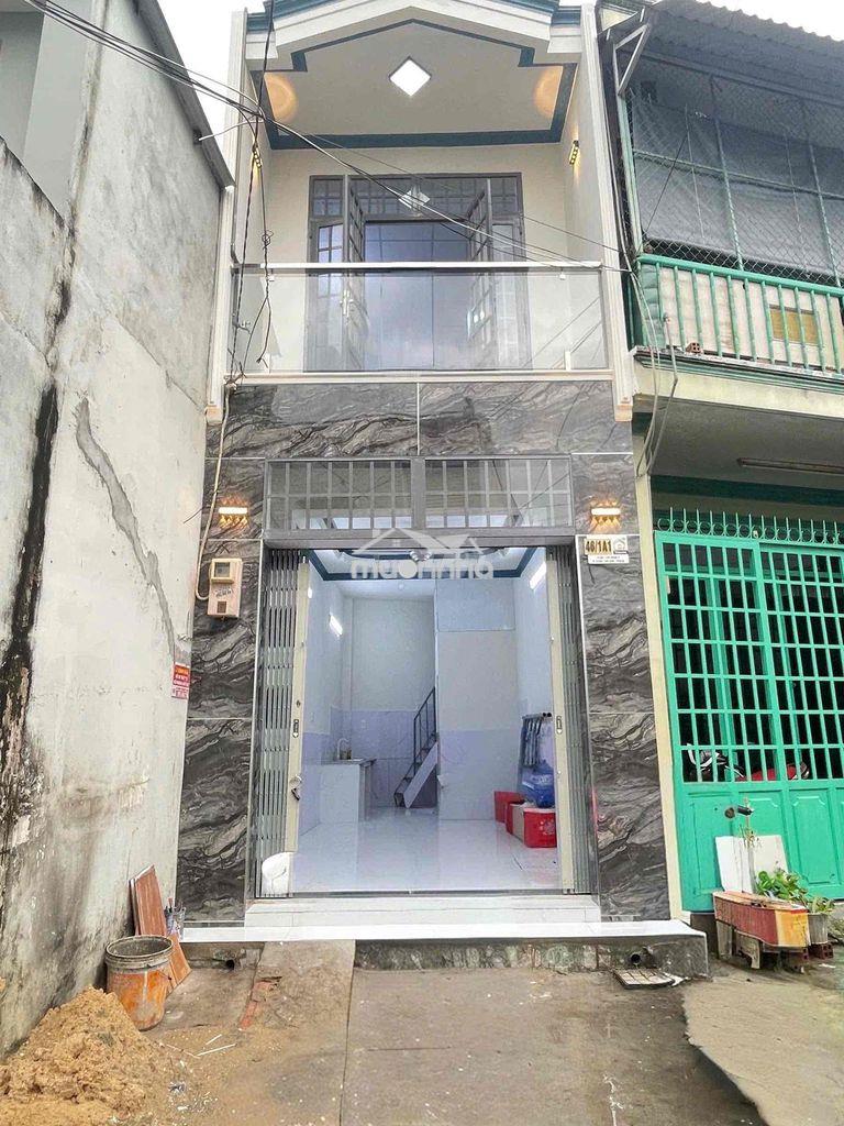🌹2% nhà dt: 3x8, shr, đường ô tô, cách xuân thới 7 50m, nh cho vay 1ty - 2