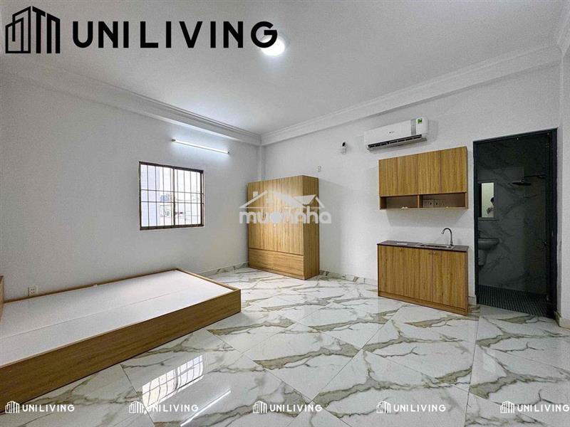 Studio cửa sổ trời full nội thất ngay hàng xanh gần các trường dh