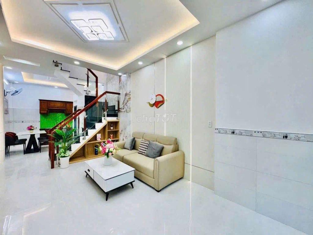 Cho thuê nhà mới đẹp full nội thất thống nhất p16 gò vấp 3.5x11 giá9.5 - 3