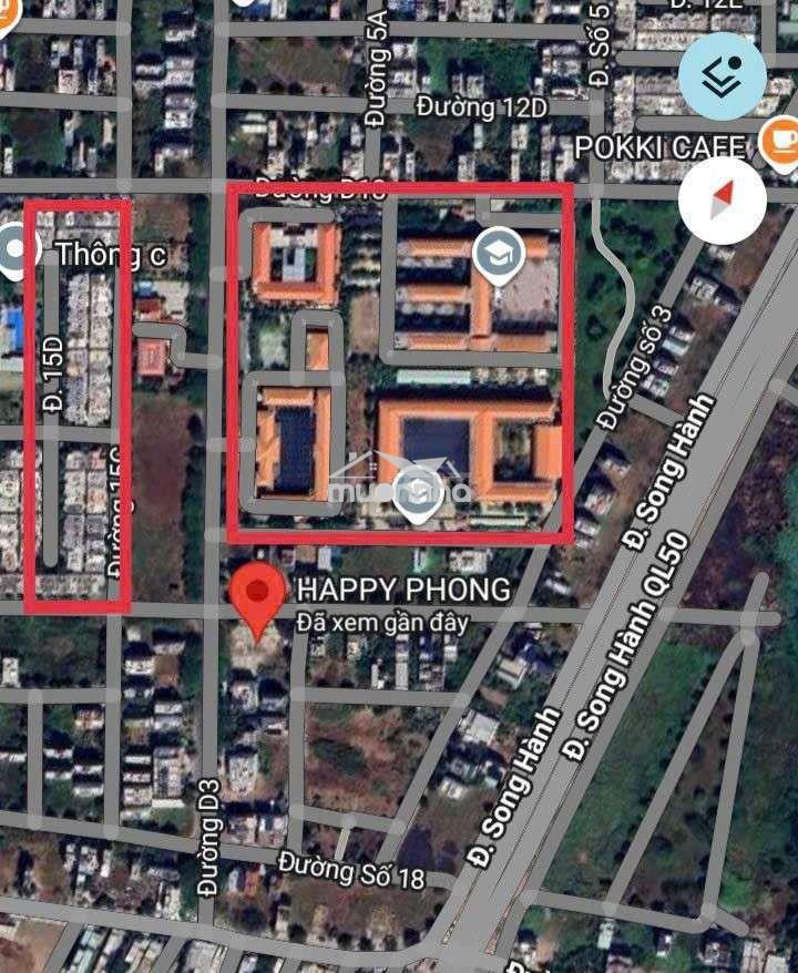 Mbkd 1300m2 khu biệt thự lovera vista - kdc phong phú 4