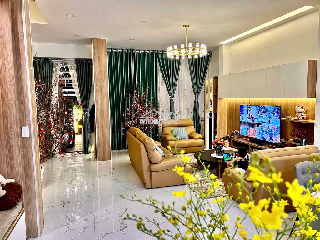 🌻Full nt💯biệt thự vip khu ao sen 10x20m 1 hầm 3 tầng 5pn gần cv, aeon - 4