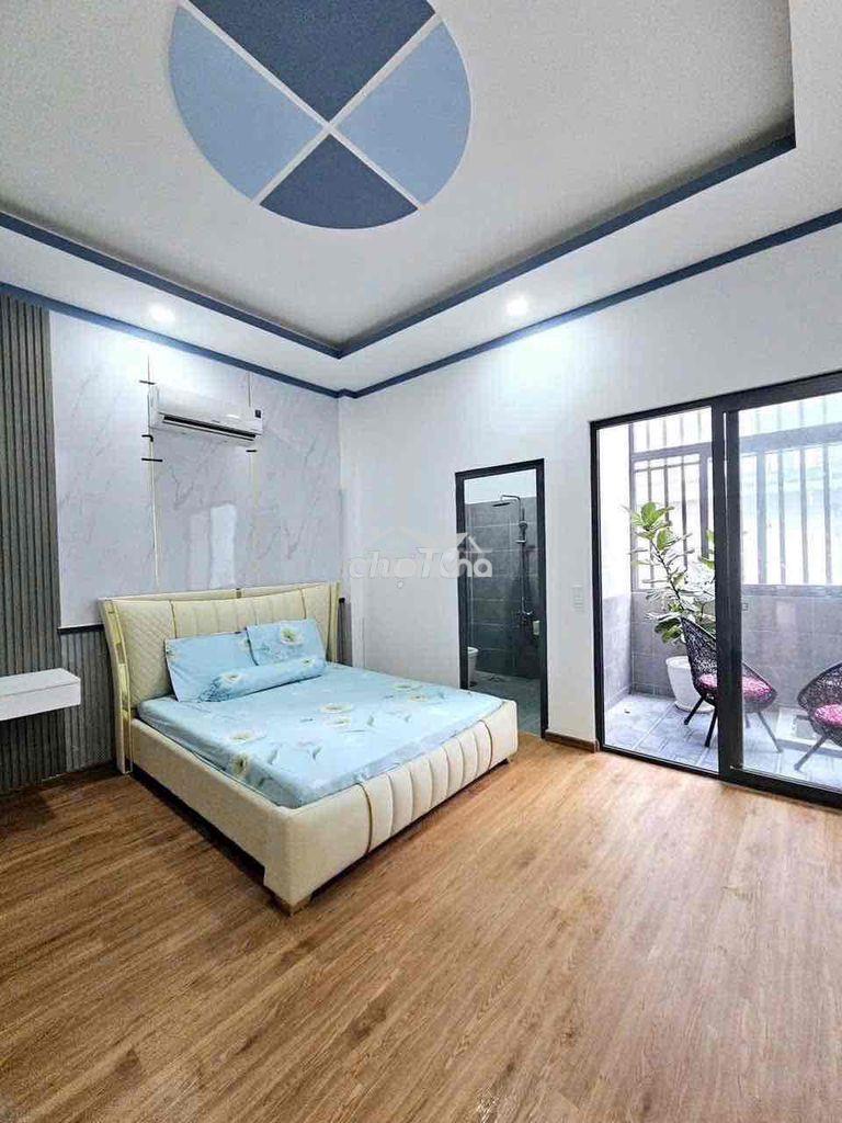 Bán gấp nhà gần chợ thông dụng - sân xe hơi nhà 2 lầu - 4