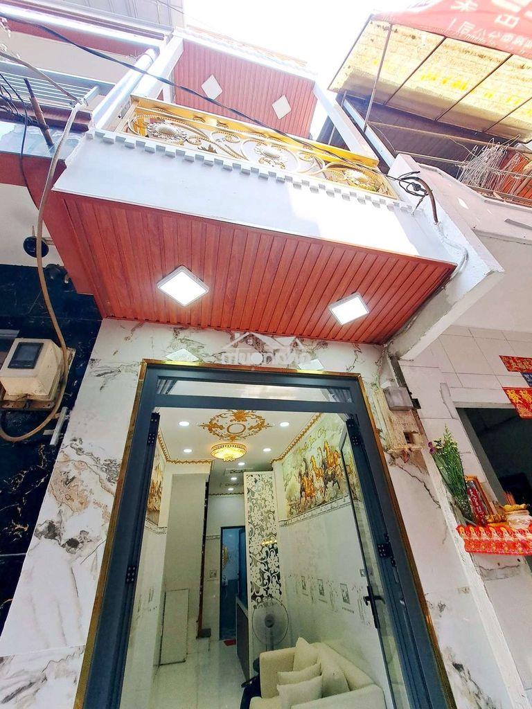 💥Nhà 3 tầng mới tinh lung linh, dts 30m2, 2pn, 2wc, hẻm 3m, gần aeon