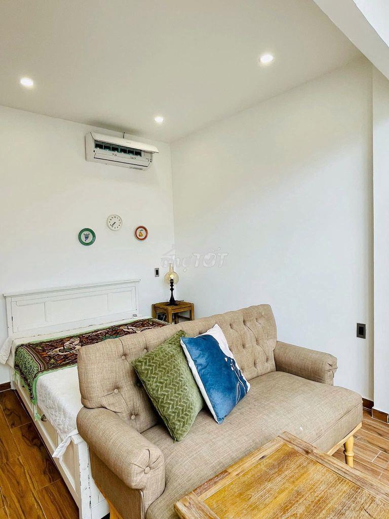 Chdv hoàng hoa thám (pn cũ) cửa số lớn 25m2, tách bếp, full nội thất - 4