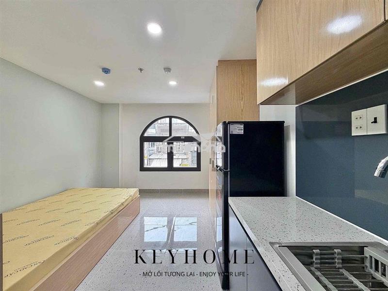 Studio mới xây full nội thất ngay công viên làng hoa
