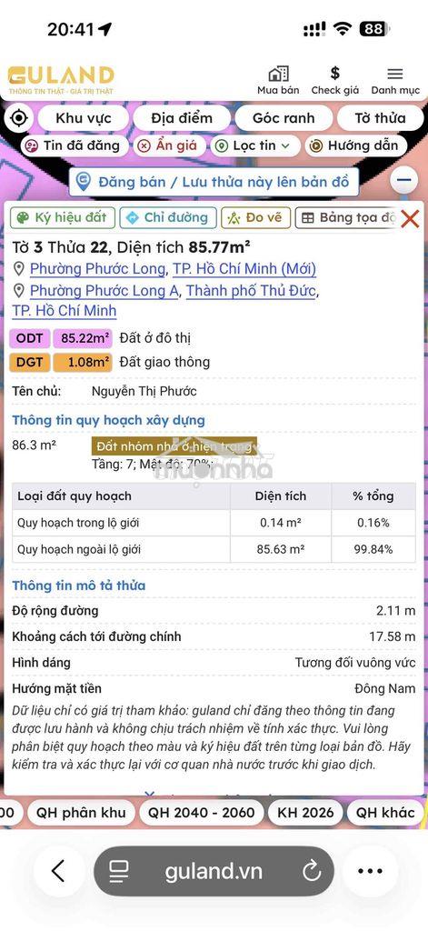 Bán nhà phước long a – tp. thủ đức – giá 6,2 tỷ