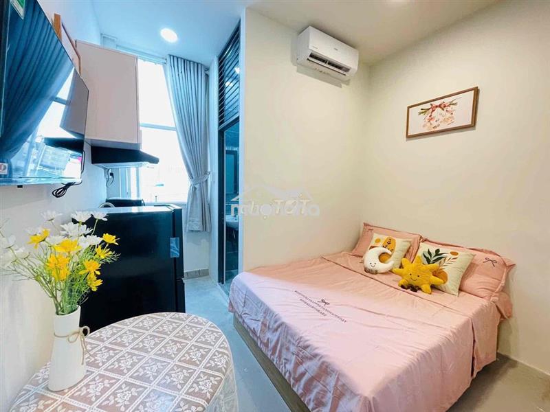 Căn hộ studio thang máy, máy giặt riêng, an ninh - tô hiến thành q10