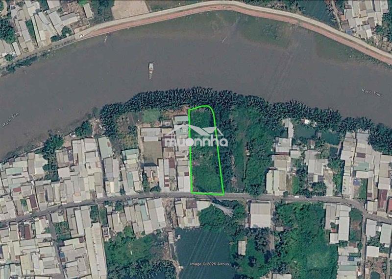 1900m2 view sông rạch tôm, nhà bè. giá 10,5 tỷ