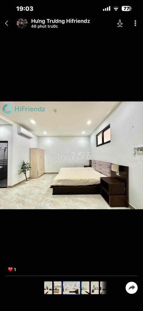 Cho thuê phòng full nội thất giá 4,700k đến 5 triệu - 3