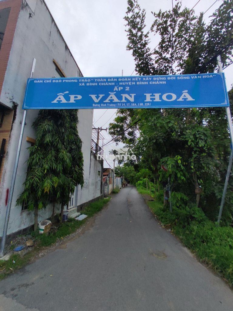 Đất xã bình chánh 5m x 20m, sổ hồng riêng.