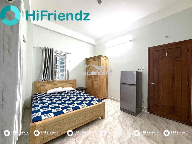 Cho thuê căn hộ dịch vụ đầy đủ nội thất cửa sổ thoáng gần bx miền tây