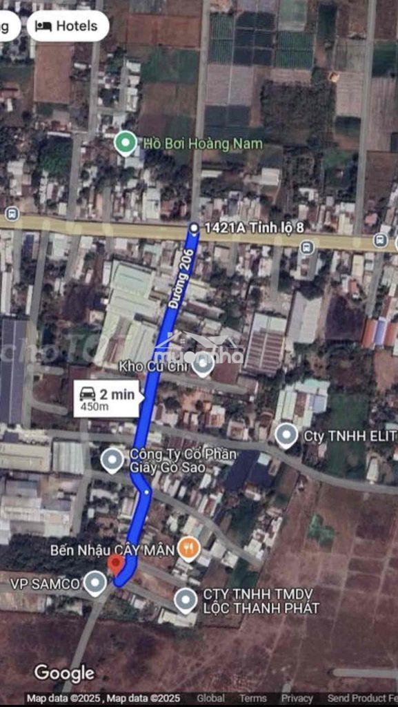 Bán đất khu vực dân cư đông - xdtd và hoàn công - 2