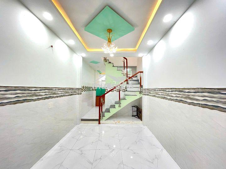 Nhà thuê mới đẹp 1 lầu 2 phòng ngủ hẻm nguyễn hữu cảnh sát landmark 81