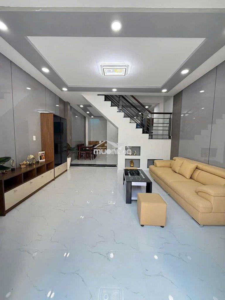 Hạ giá bán gấp nhà 1 trệt 1 lầu đường apd 12 phường an phú đông - 2