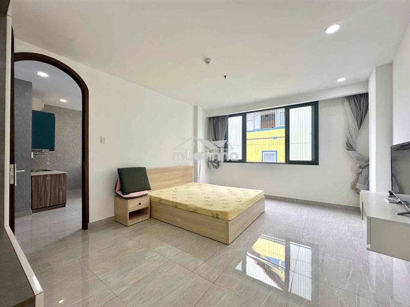 Căn hộ 1pn/studio tách bếp full nội thất thang máy
