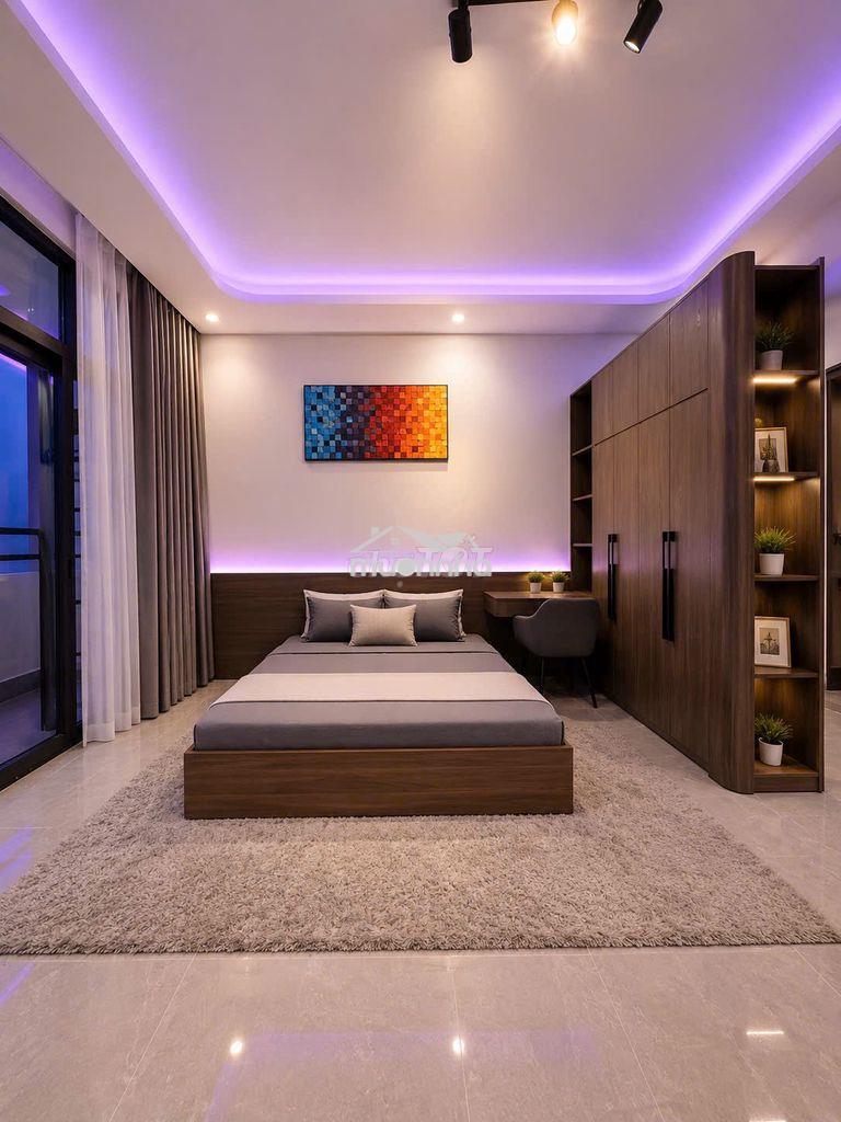 Cho thuê căn 2pn full nội thất 13tr cityland park gò vấp có thang máy - 2